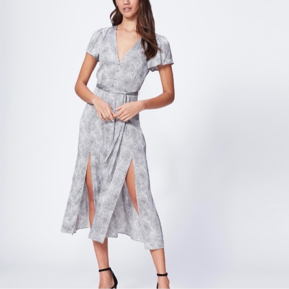 NWT Paige Alayna Short Sleeve Mid Length Dress